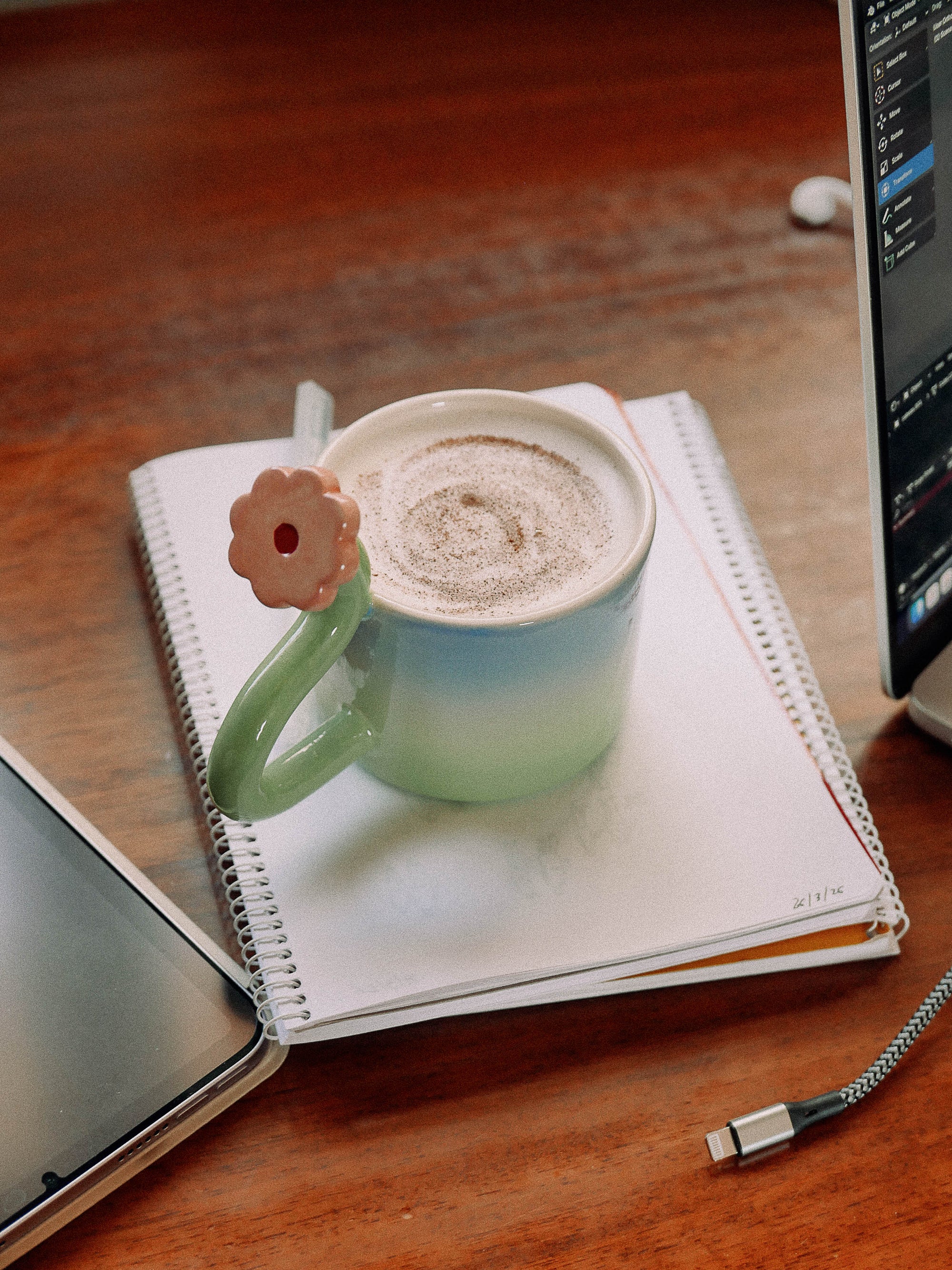 FIELD HANDMADE CERAMIC MUG  - jeje.things