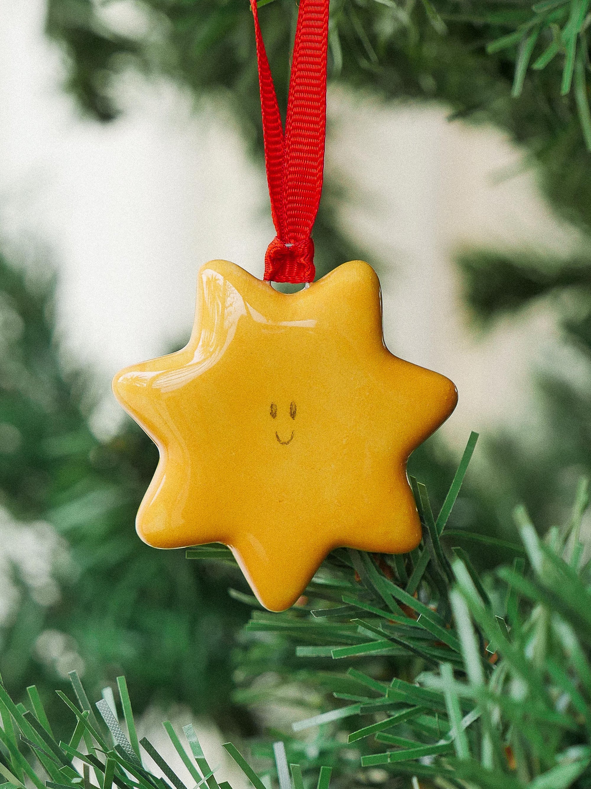 STAR HANDMADE CHRISTMAS ORNAMENT - jeje.things