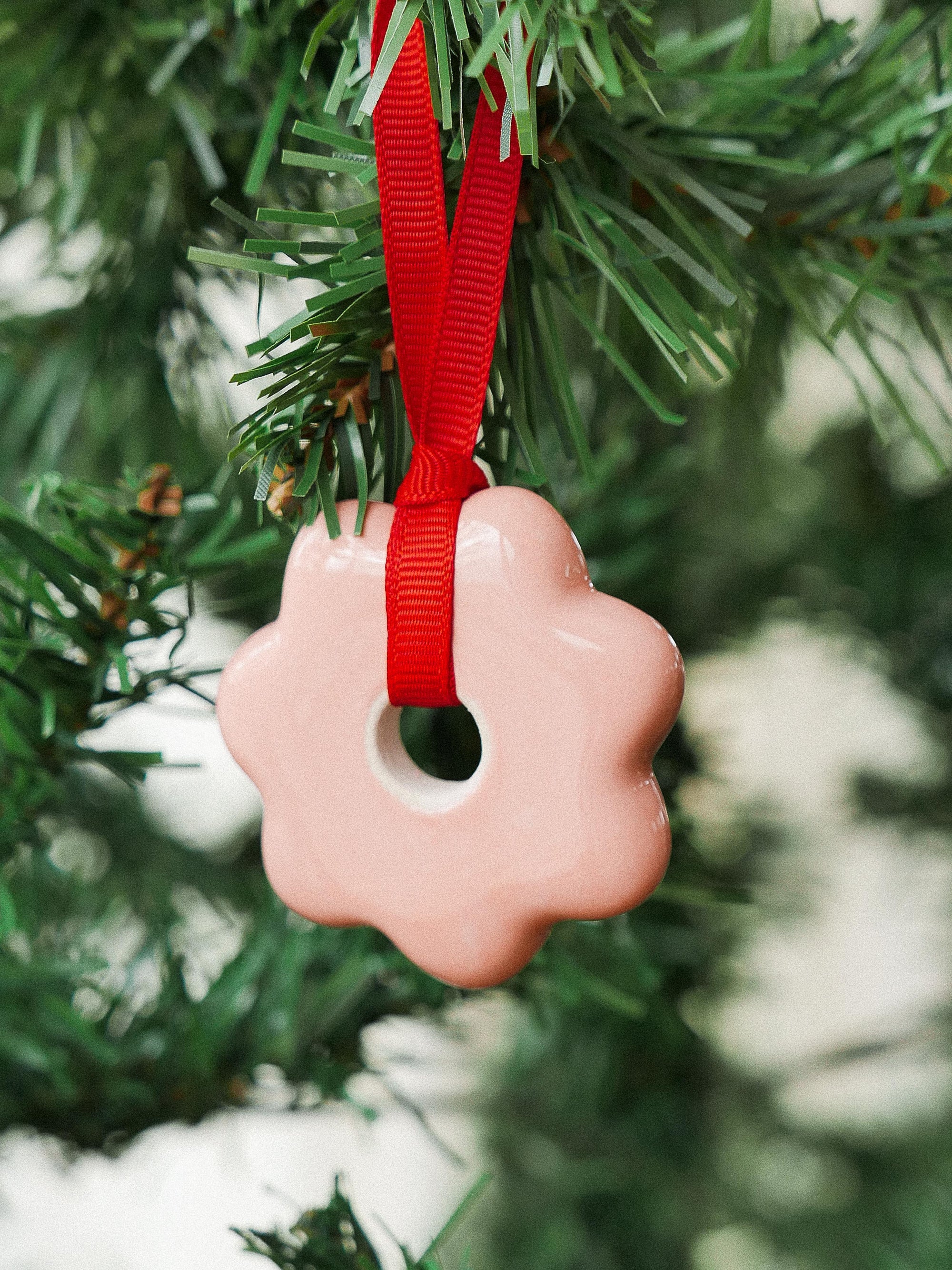 FLOWER HANDMADE CHRISTMAS ORNAMENT - jeje.things