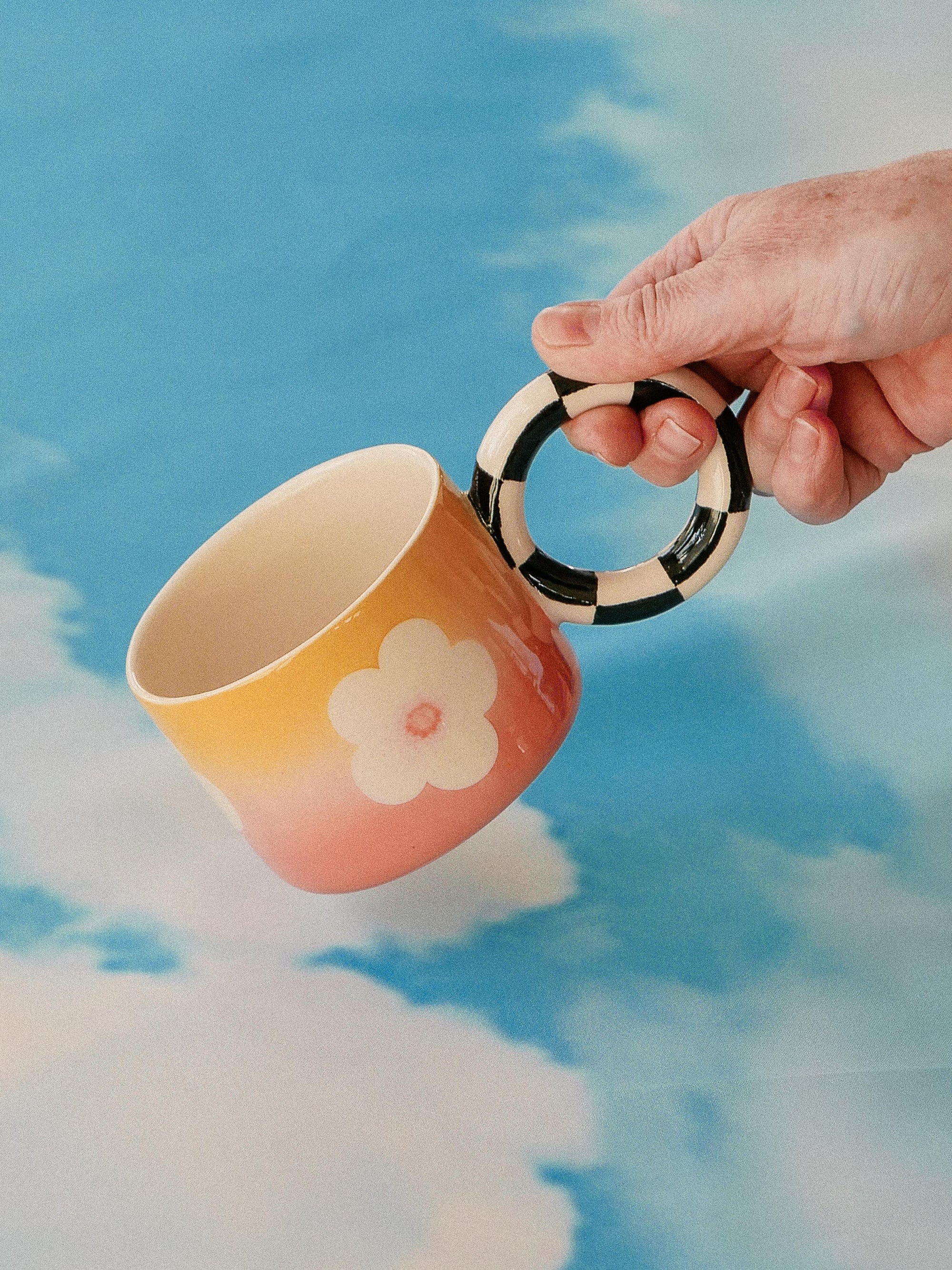 SOFT HANDMADE CERAMIC MUG- jeje.things