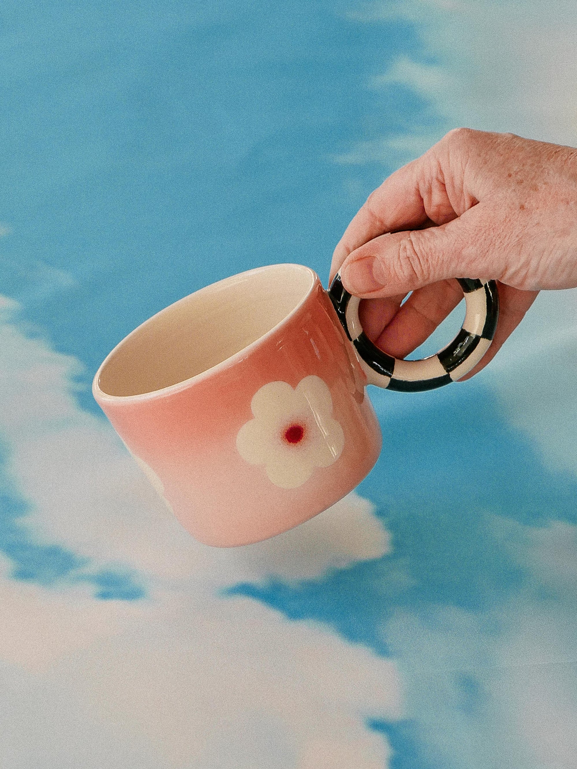 SOFT HANDMADE CERAMIC MUG- jeje.things