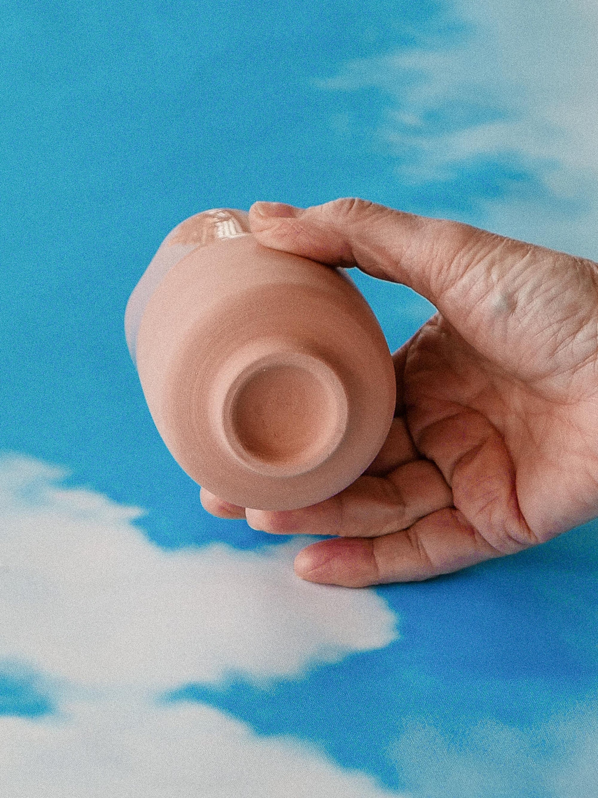 NUDE HANDMADE CERAMIC TUMBLER  - jeje.things