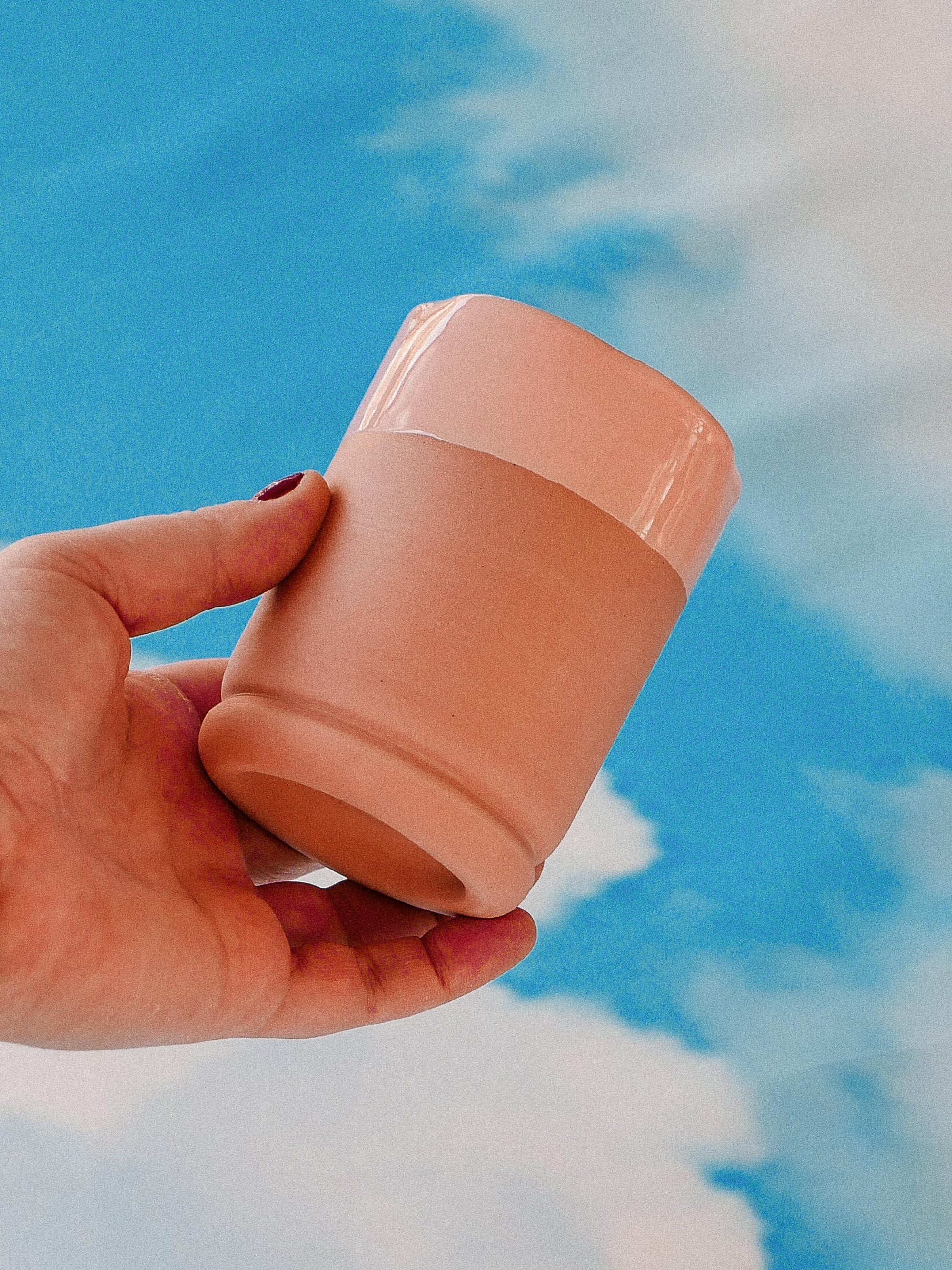 NUDE HANDMADE CERAMIC TUMBLER - jeje.things