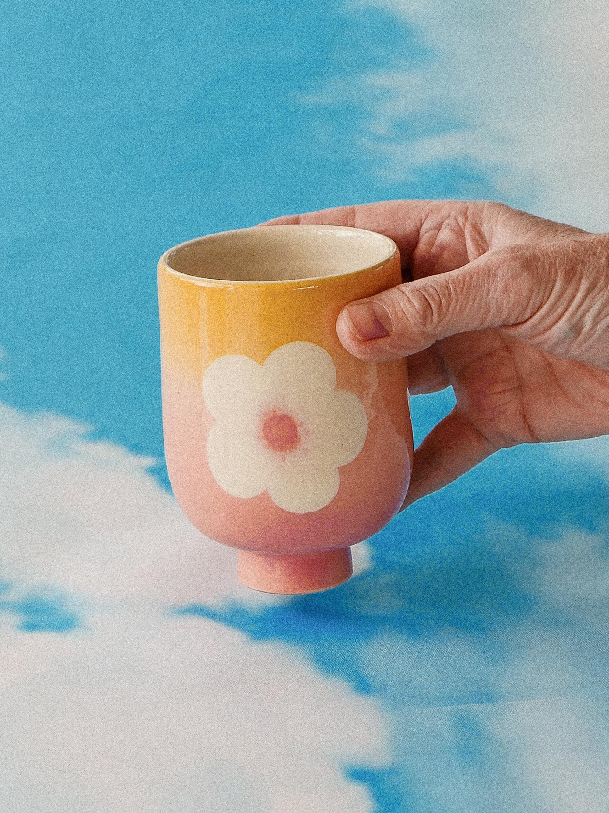 SOFT HANDMADE CERAMIC TUMBLER- jeje.things