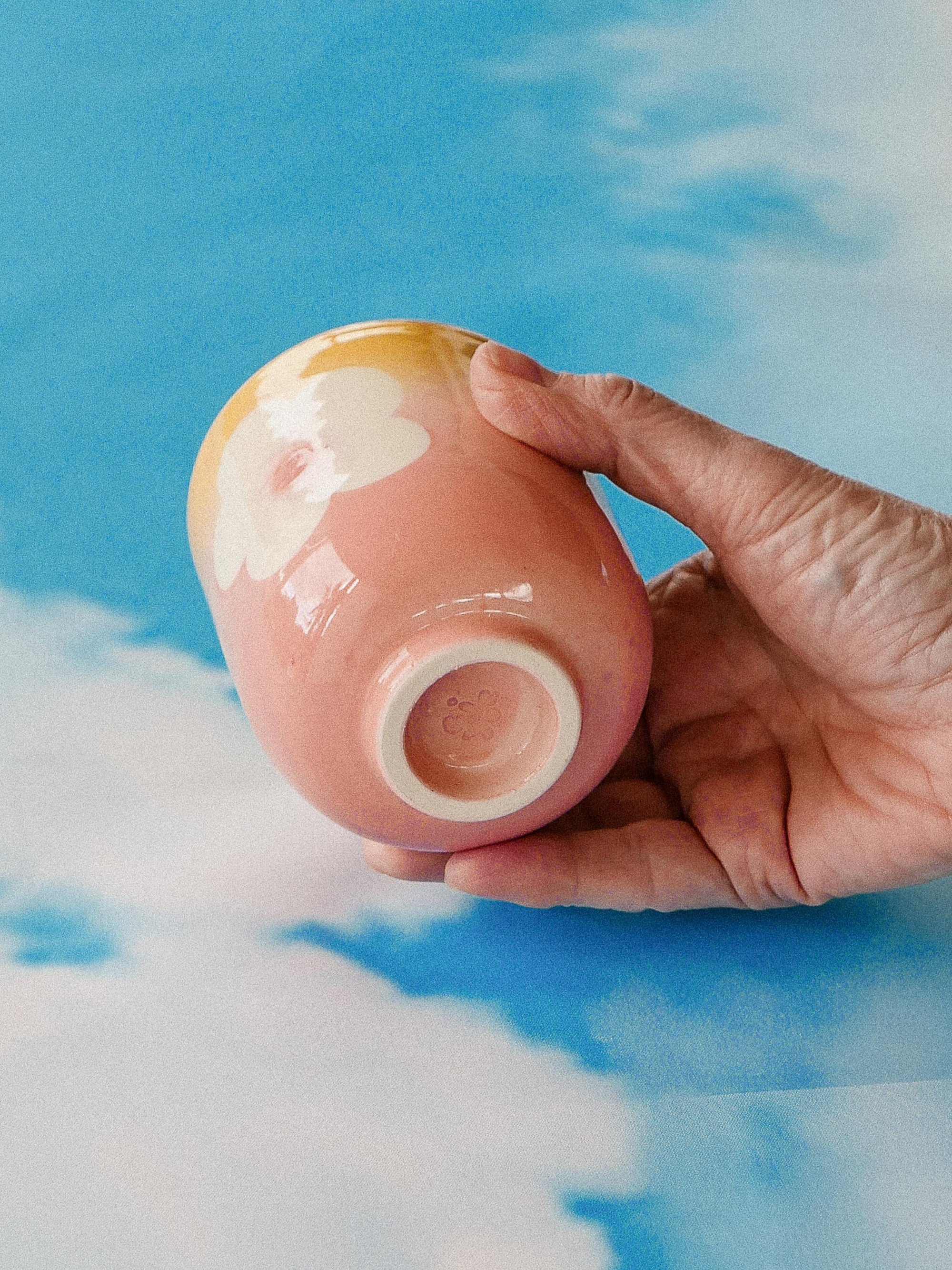 SOFT HANDMADE CERAMIC TUMBLER- jeje.things