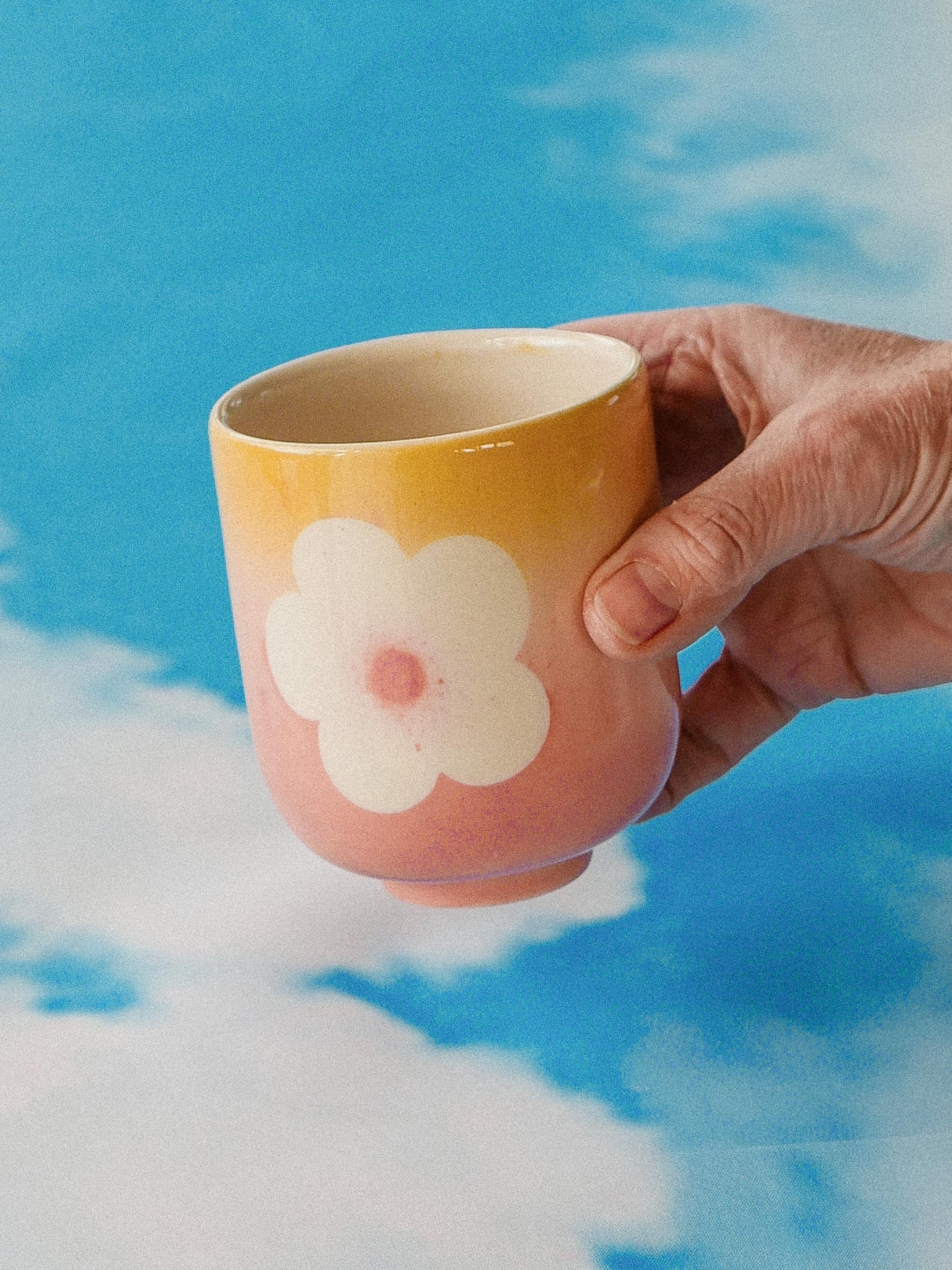 SOFT HANDMADE CERAMIC TUMBLER- jeje.things