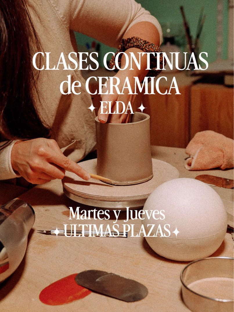 Clases continuas de modelado en cerámica - Elda