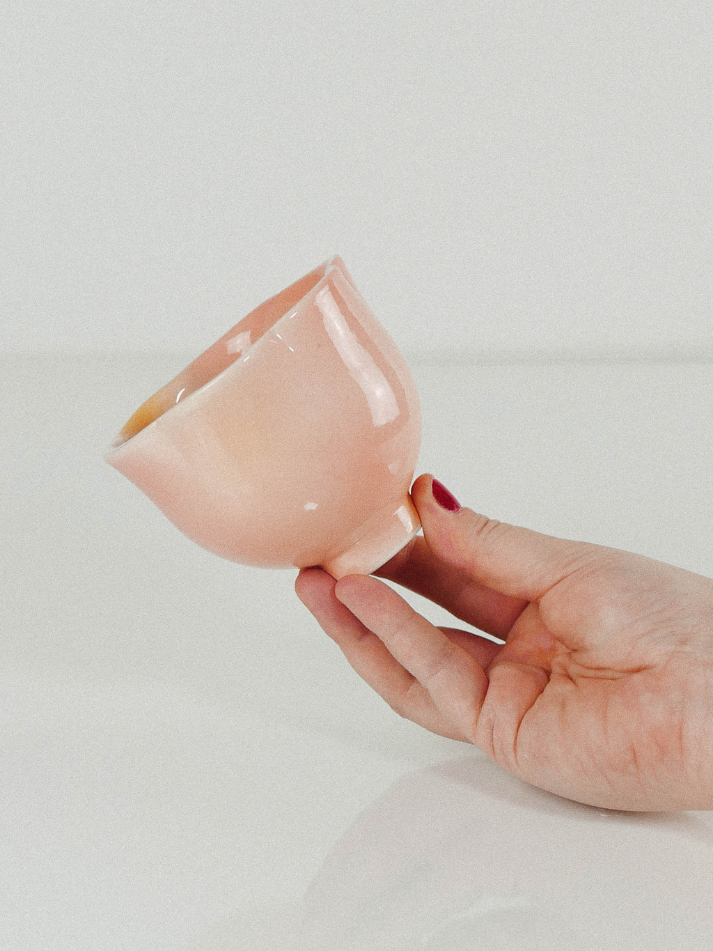 Flower Yunomi (pink+yellow) - jeje.things