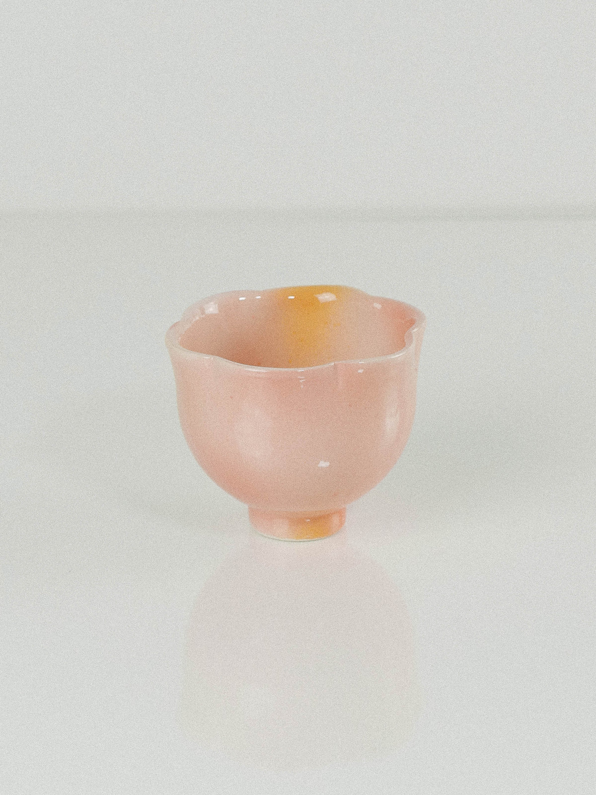 Flower Yunomi (pink+yellow) - jeje.things