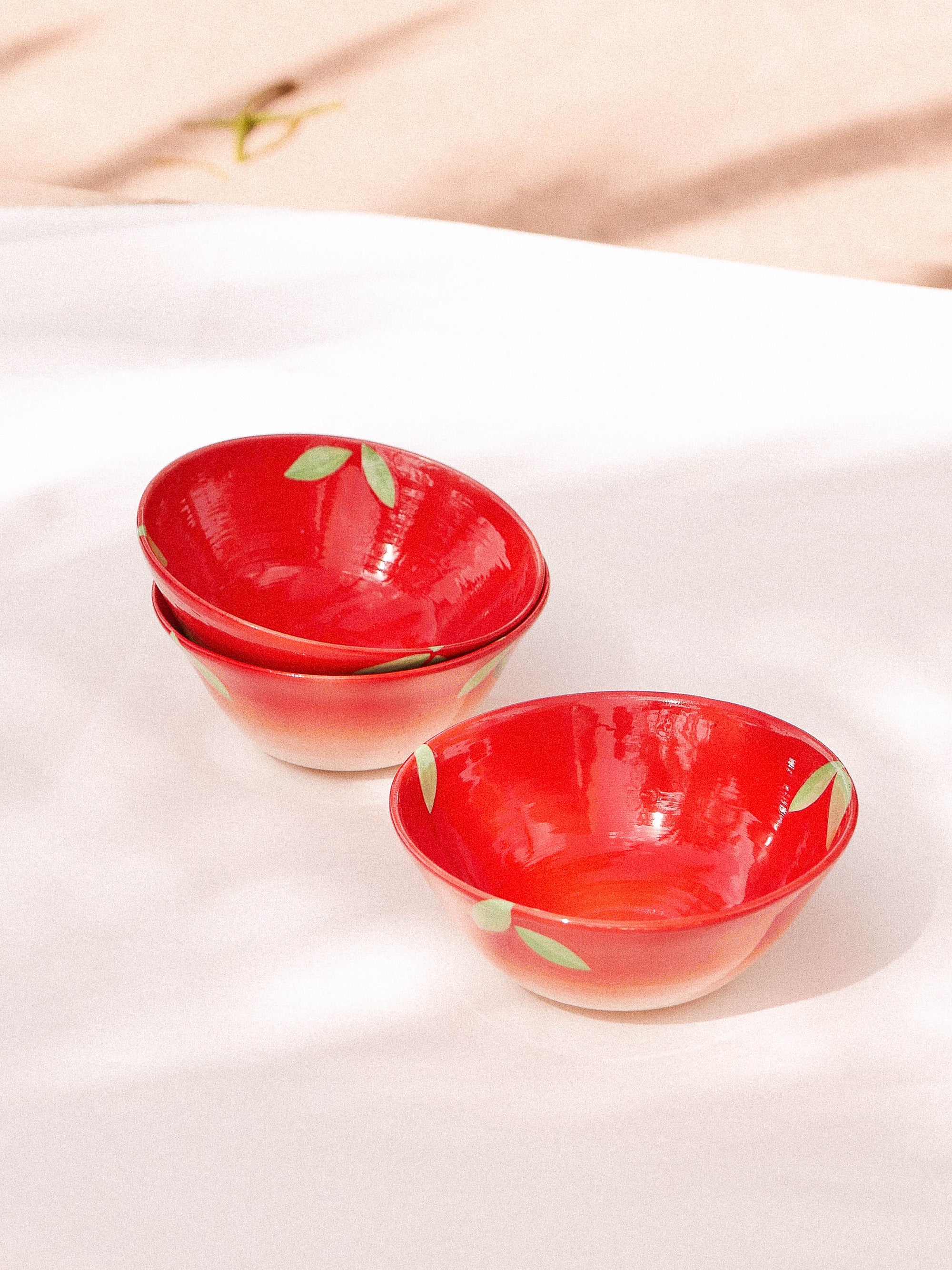 RED BOWL— SECONDS - HANDMADE | jeje.things