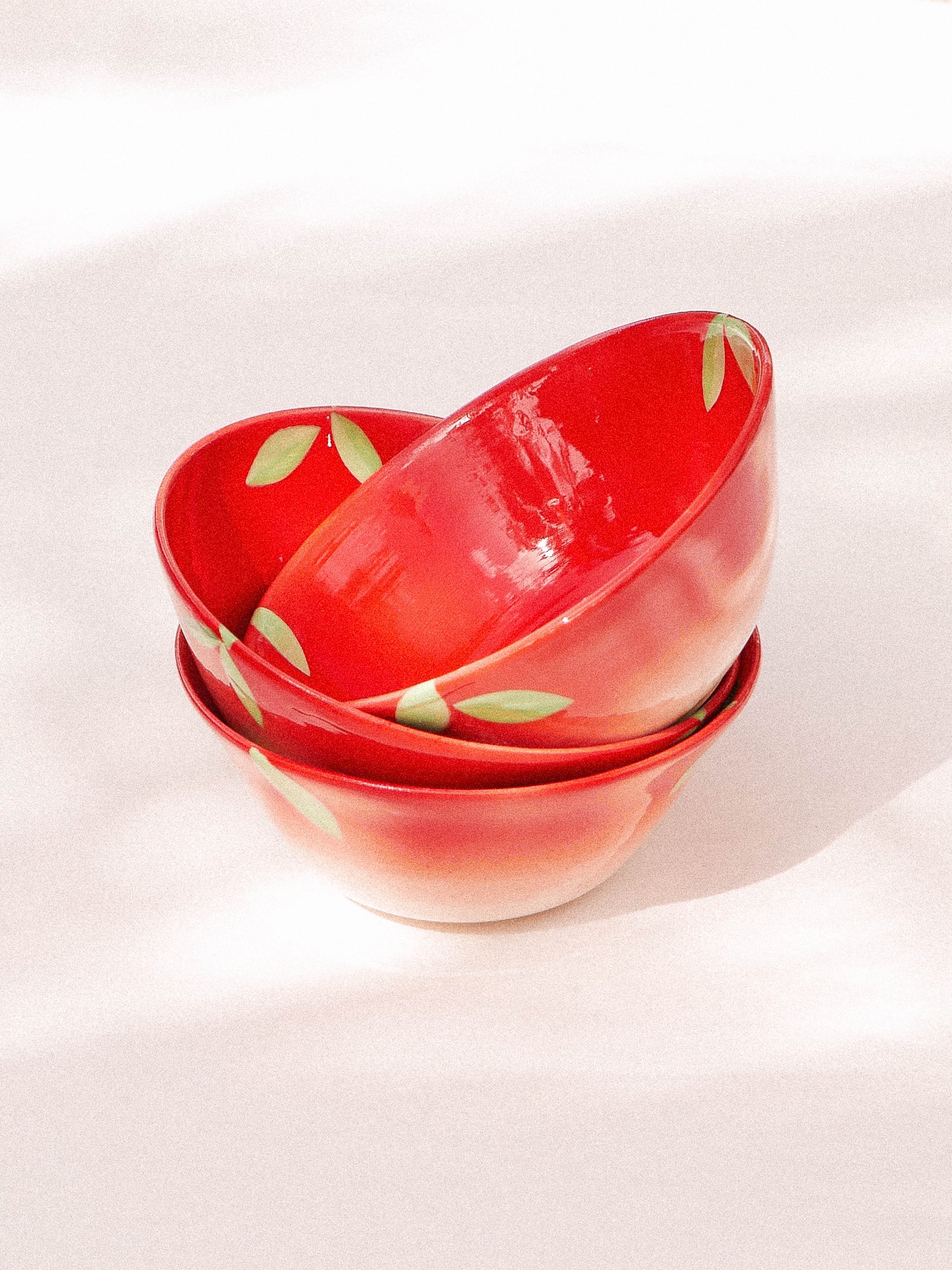 RED BOWL— SECONDS - HANDMADE | jeje.things