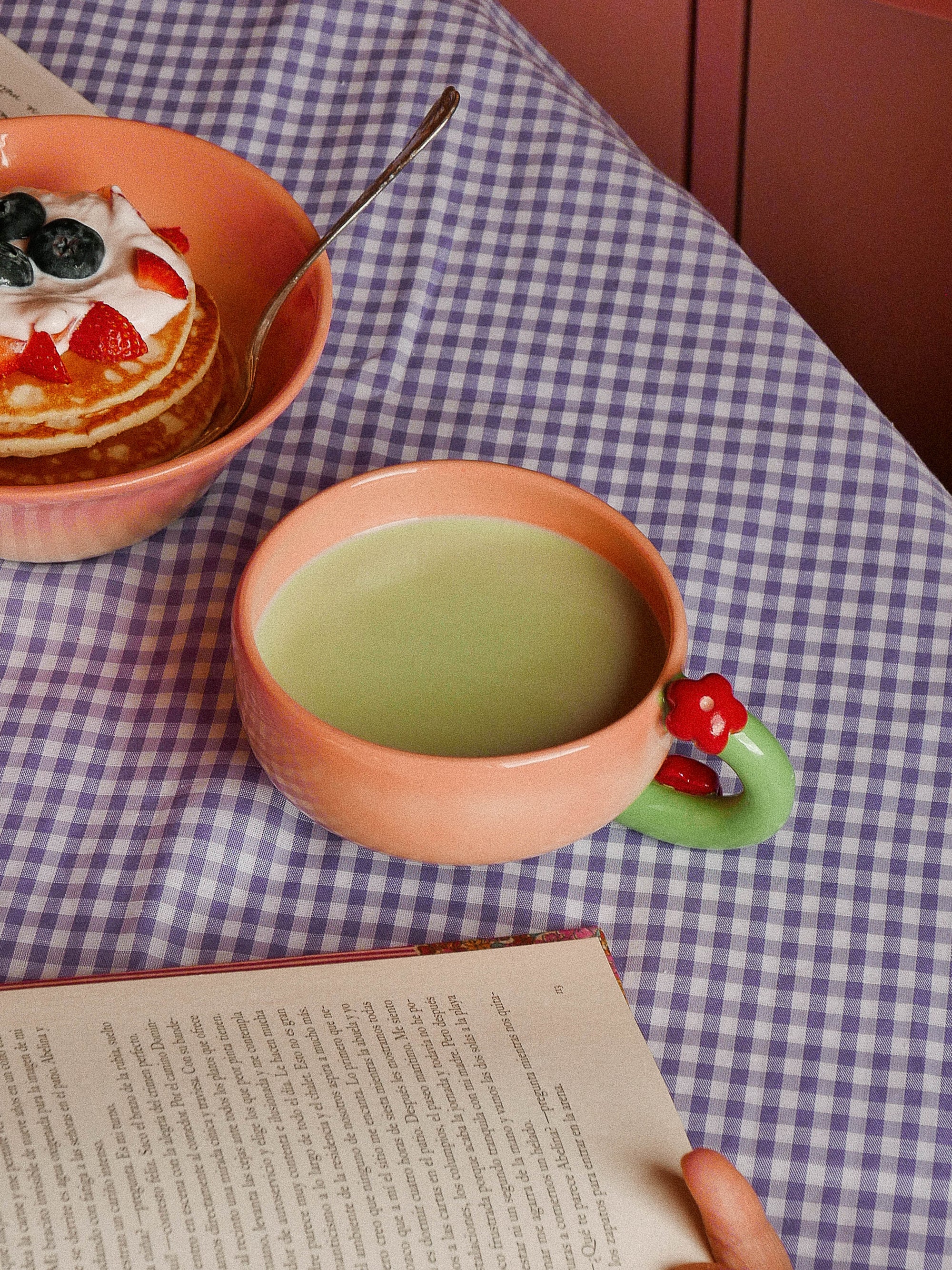 FLORA HANDMADE CERAMIC BIG MUG | jeje.things