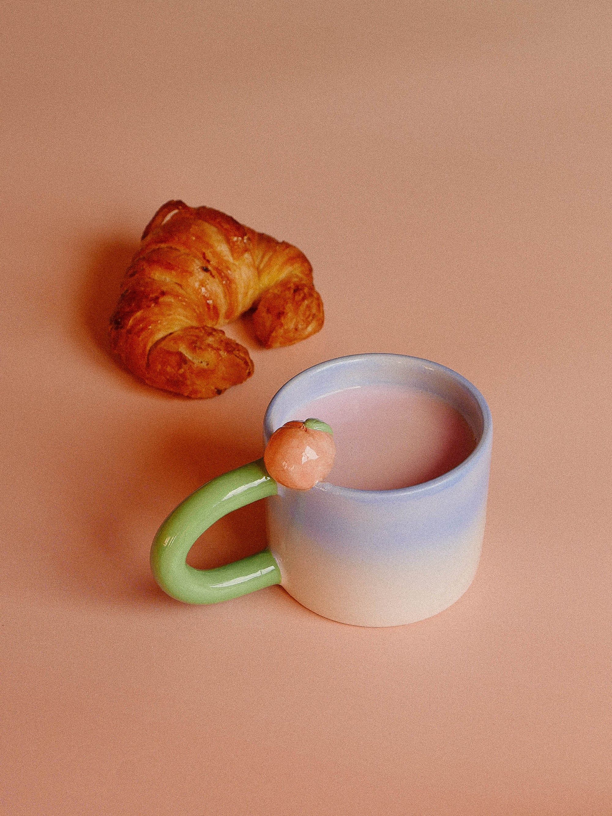 PEACH  MUG— SECONDS - HANDMADE | jeje.things