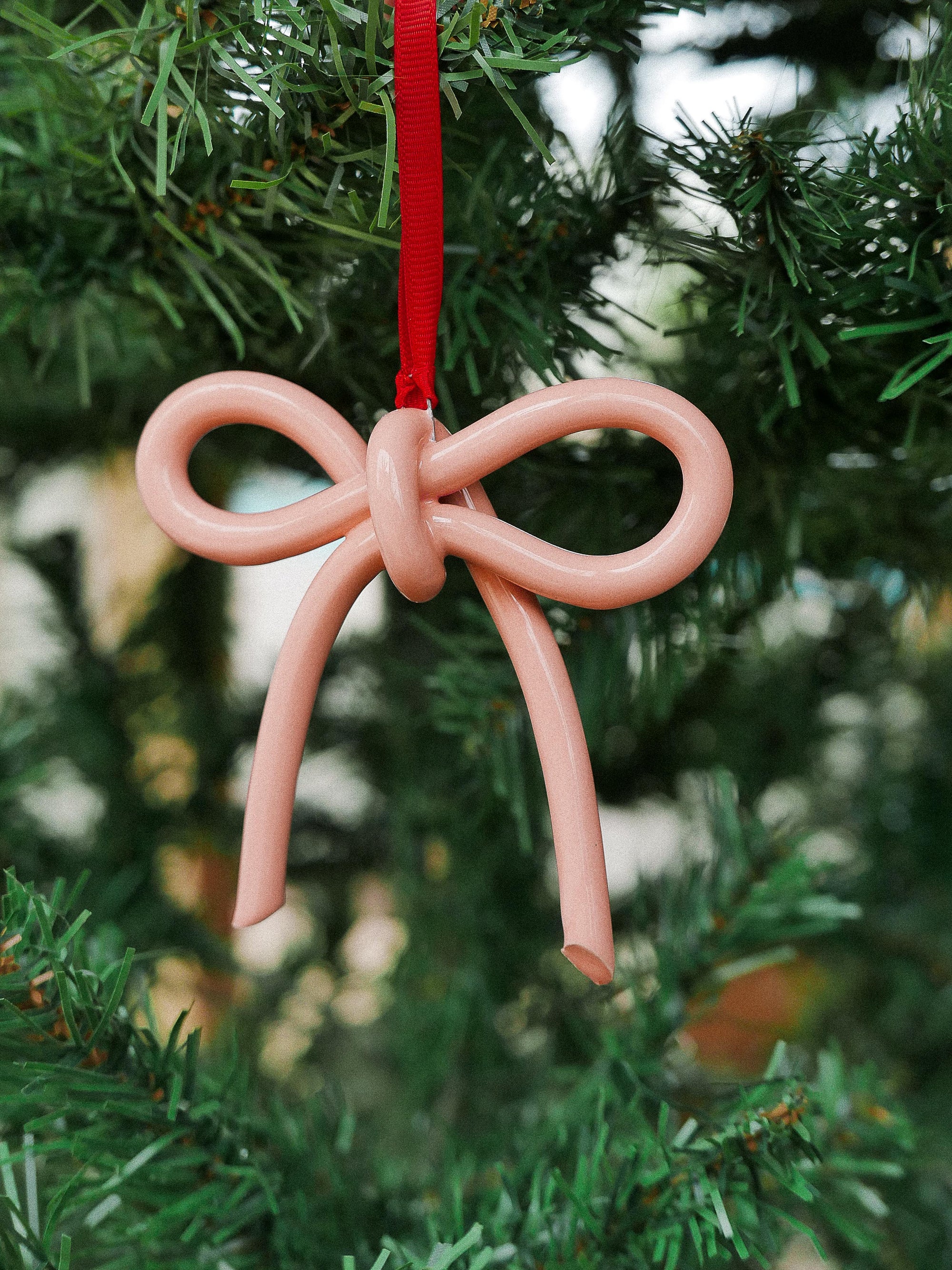 BOW HANDMADE CHRISTMAS ORNAMENT - jeje.things