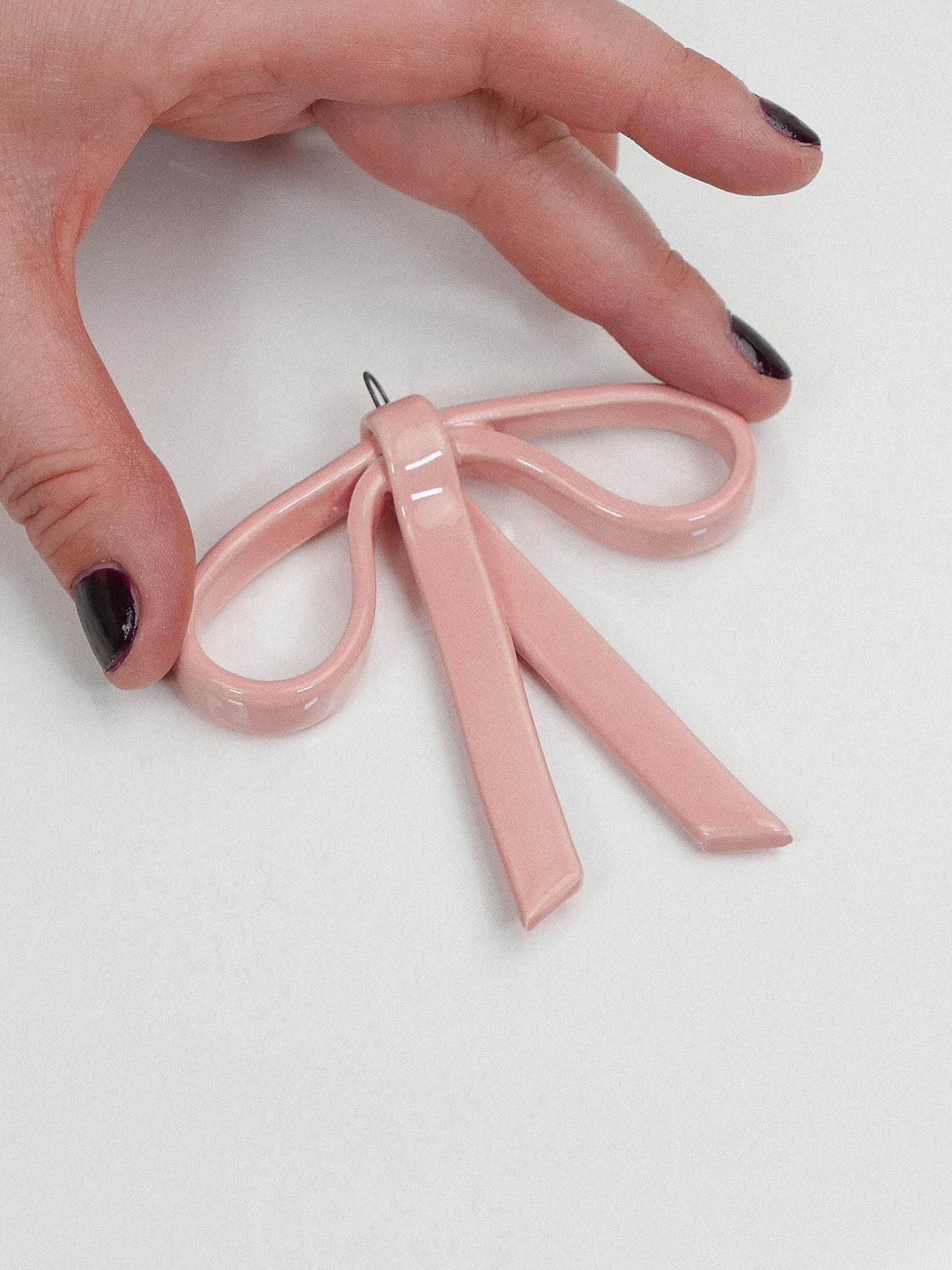 Loop Bow · Blush | jeje.things