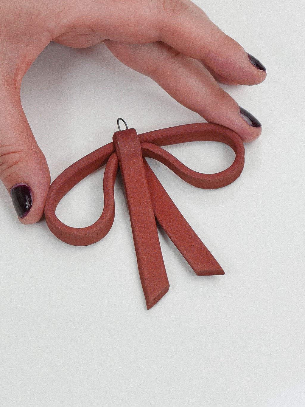 Loop Bow · Terracotta | jeje.things