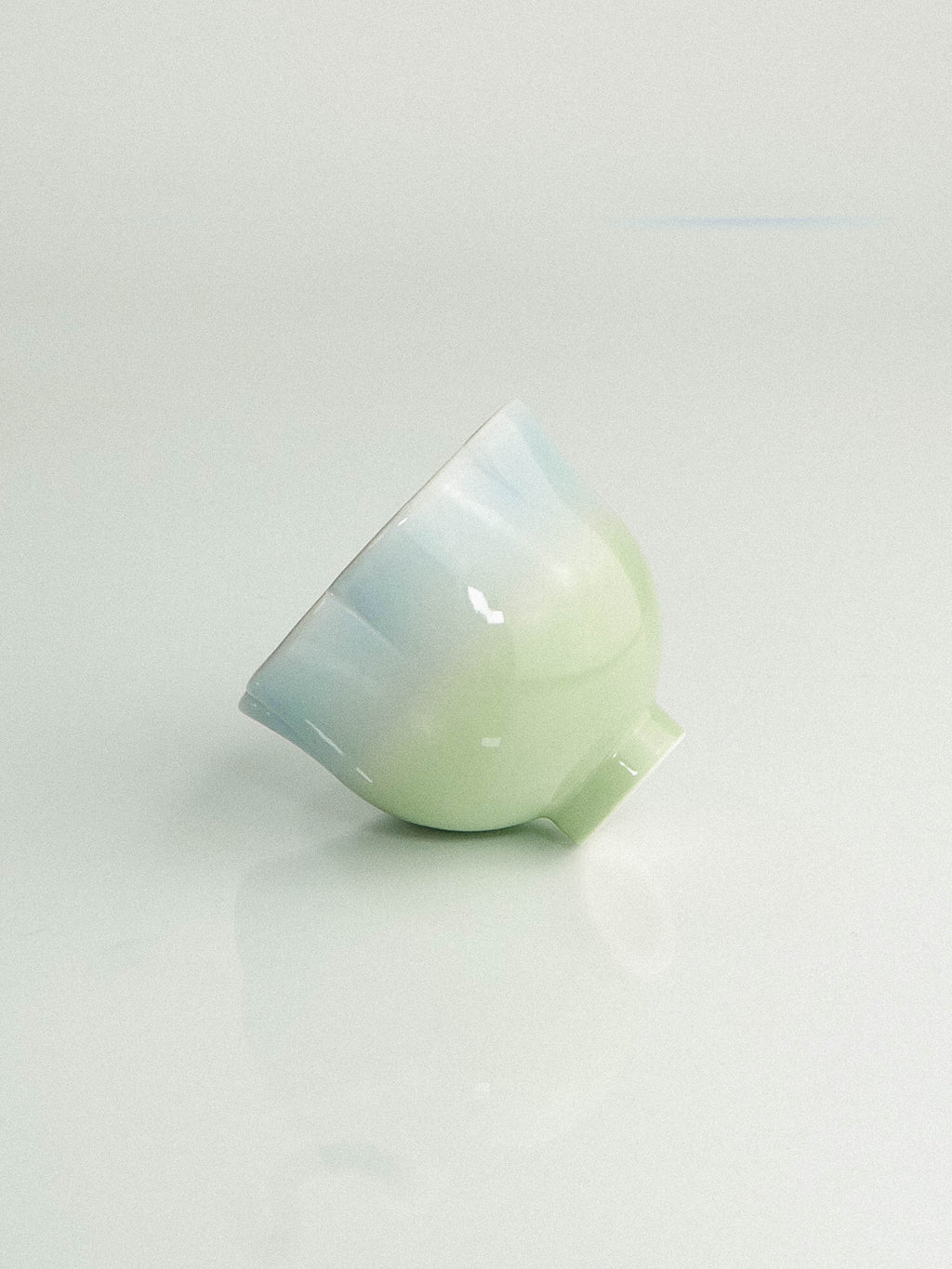 Flower Yunomi (green+blue+pink) - jeje.things