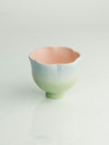 Flower Yunomi (green+blue+pink) - jeje.things