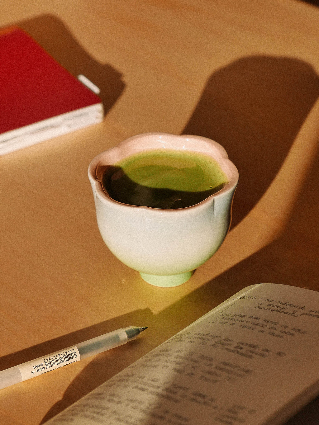 Flower Yunomi (verde+azul+rosa) - jeje.things