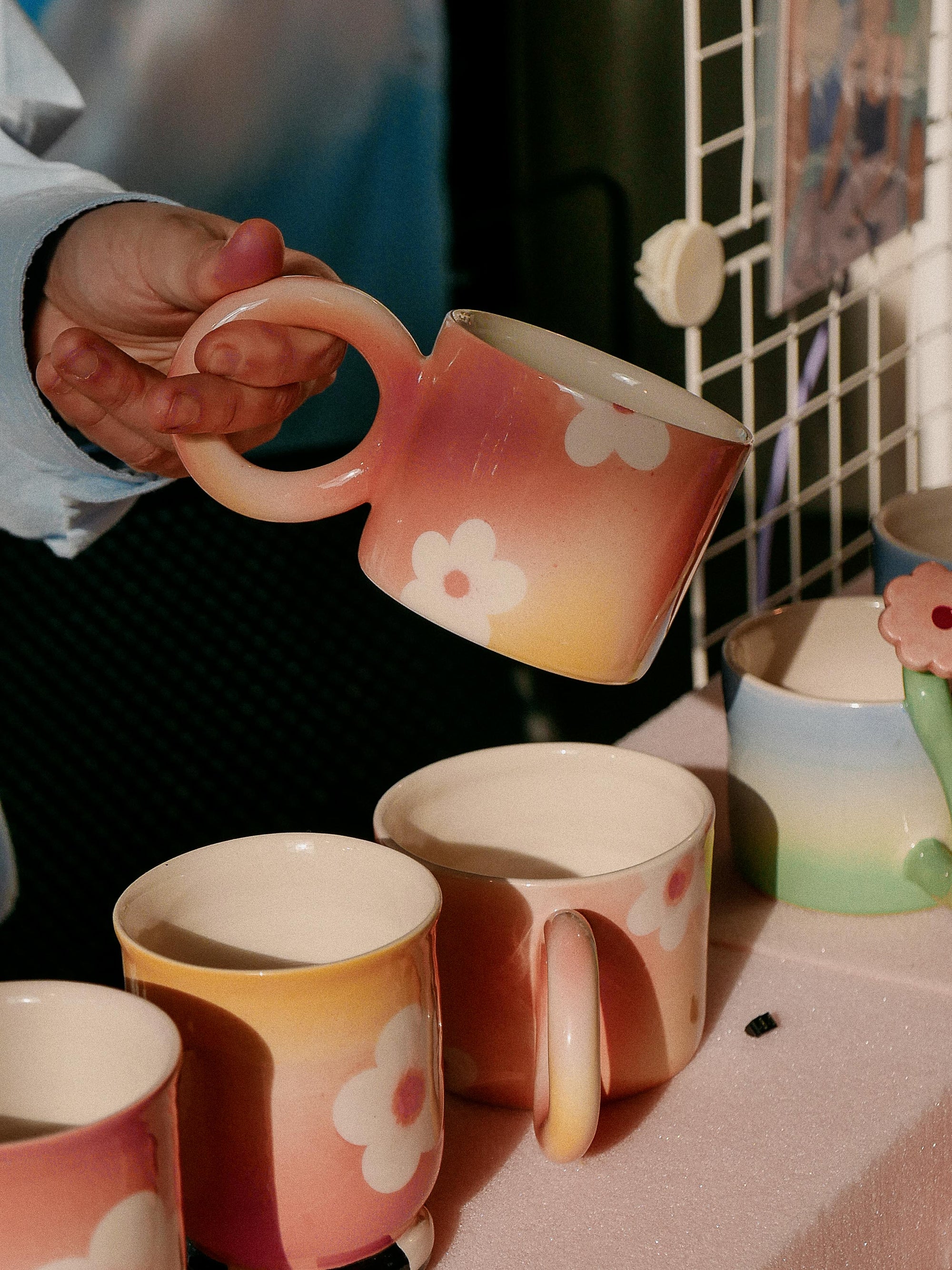 SOFT HANDMADE CERAMIC MUG- jeje.things