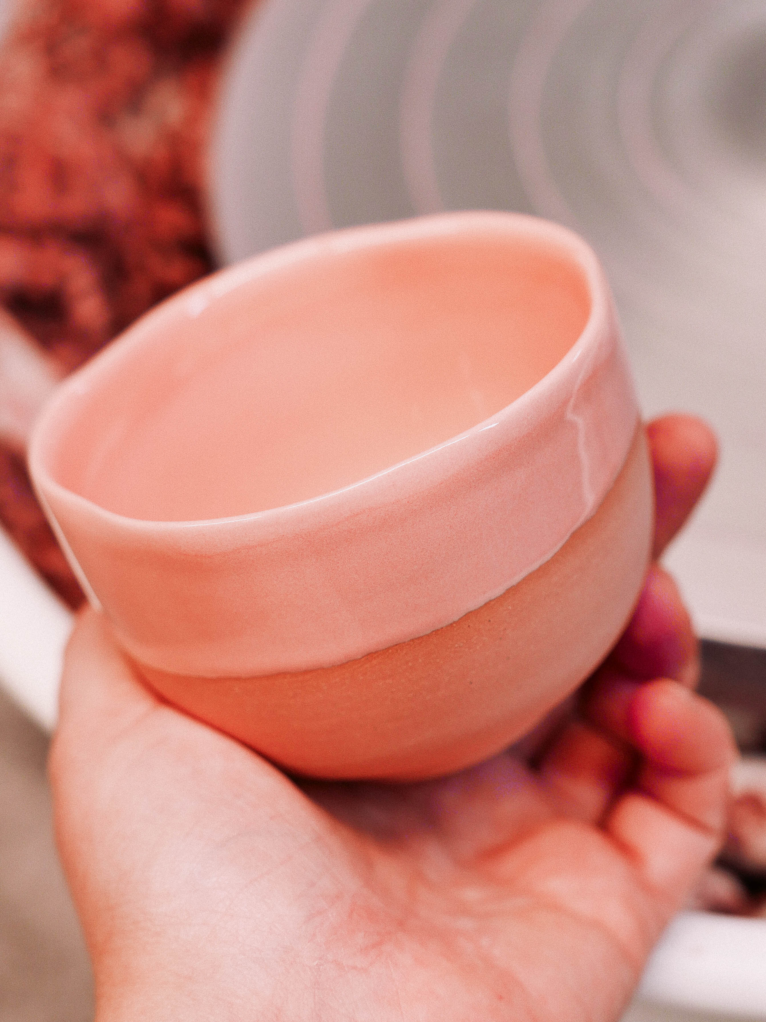 TAZA DE CERÁMICA- NUDE- HECHA A MANO - jeje.things