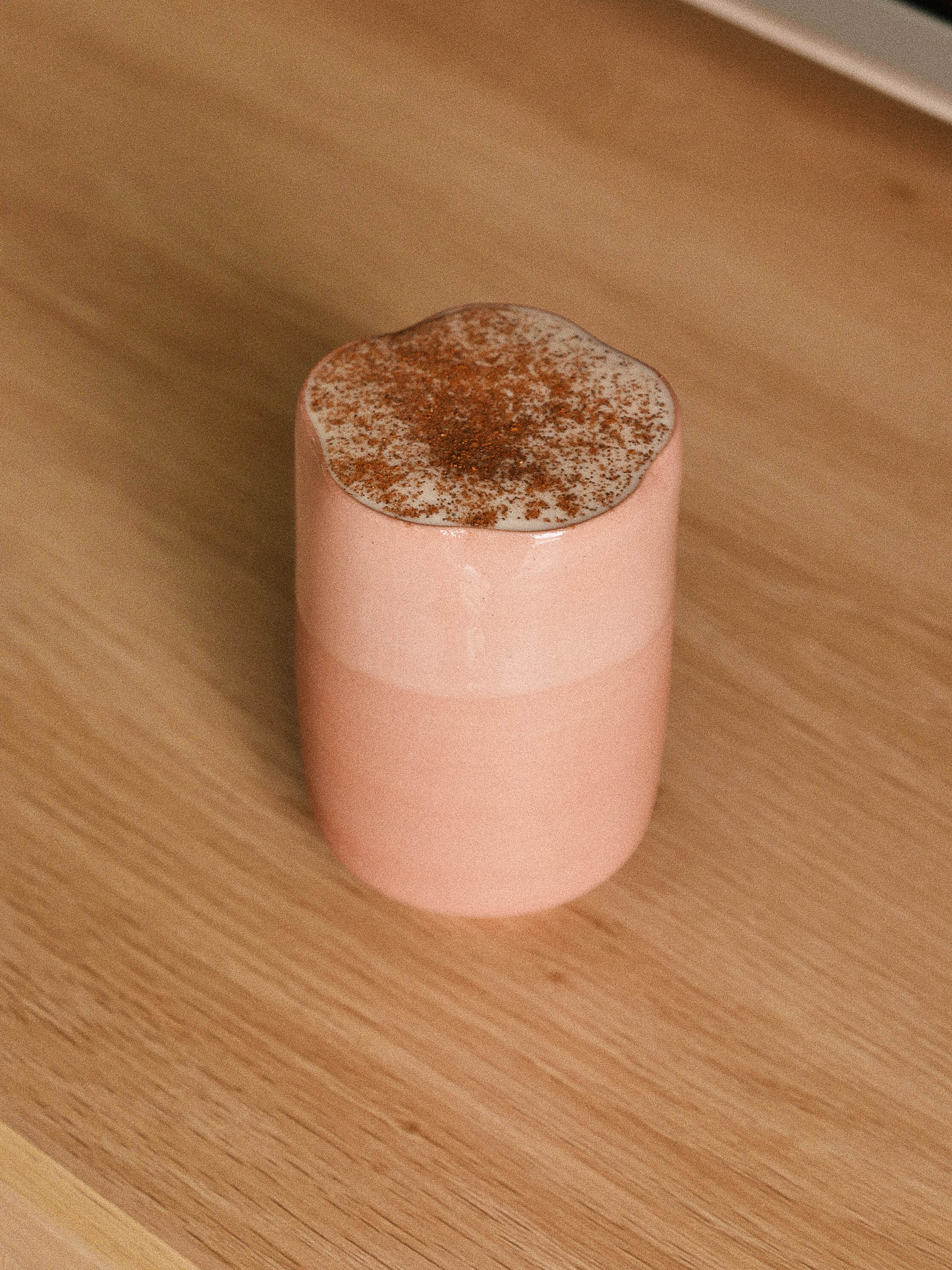 NUDE HANDMADE CERAMIC TUMBLER  - jeje.things