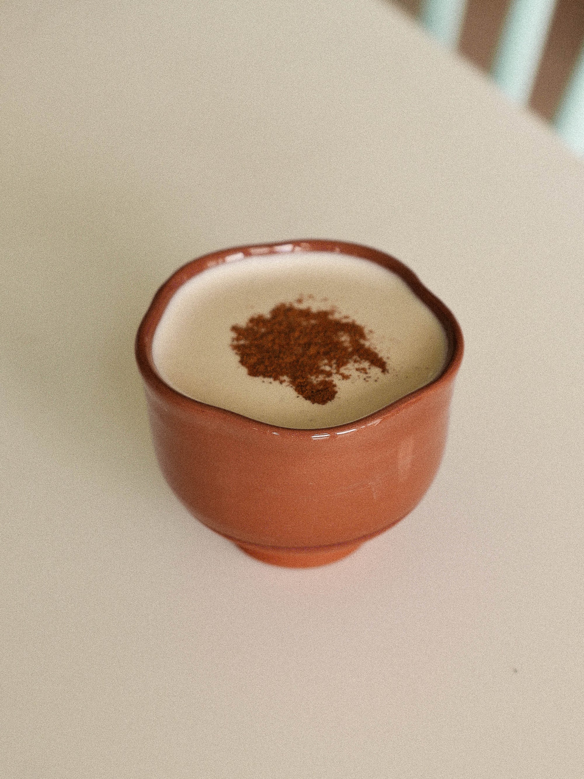 BURGUNDY HANDMADE CERAMIC CUP - jeje.things