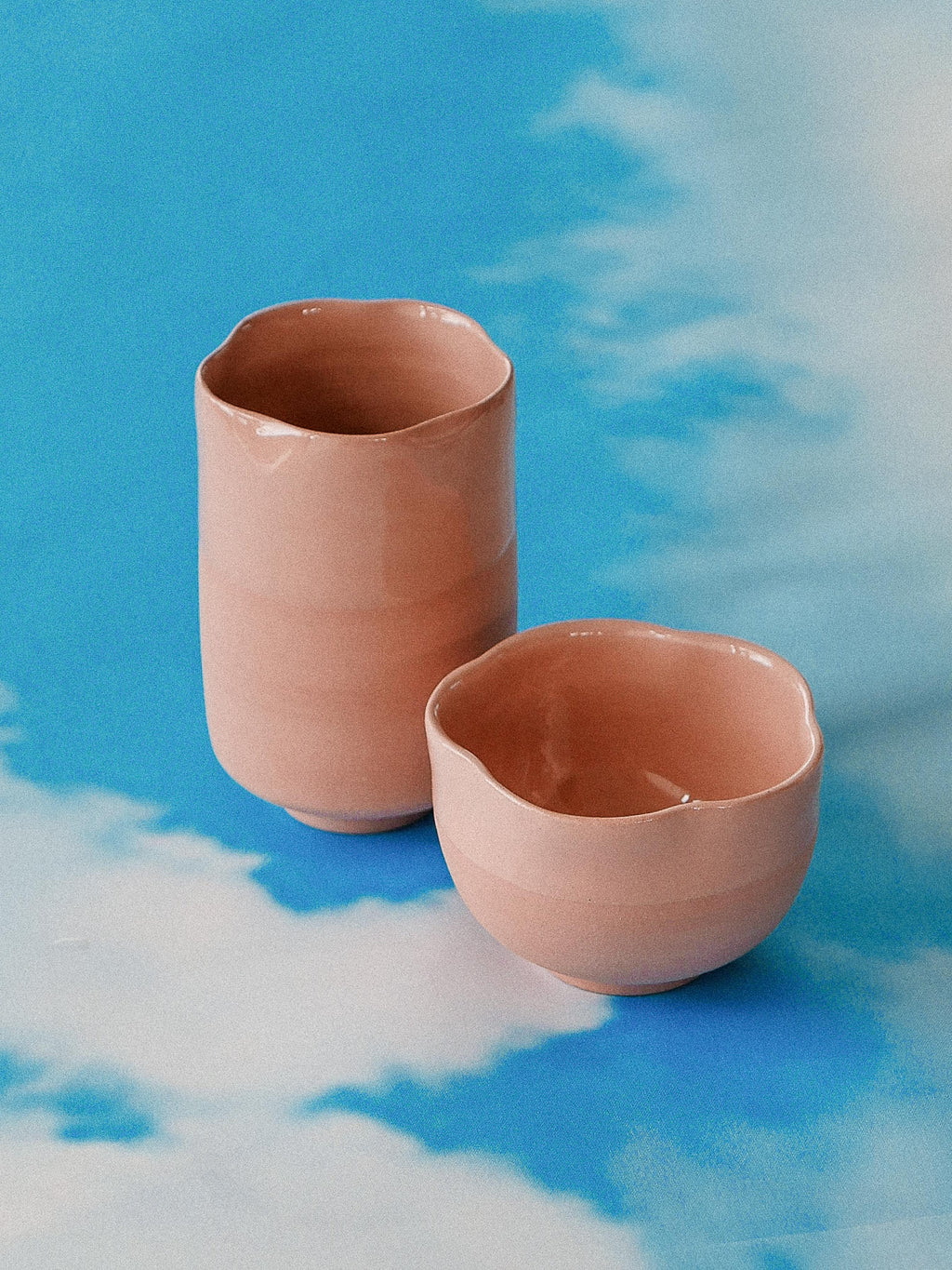 NUDE HANDMADE CERAMIC TUMBLER  - jeje.things