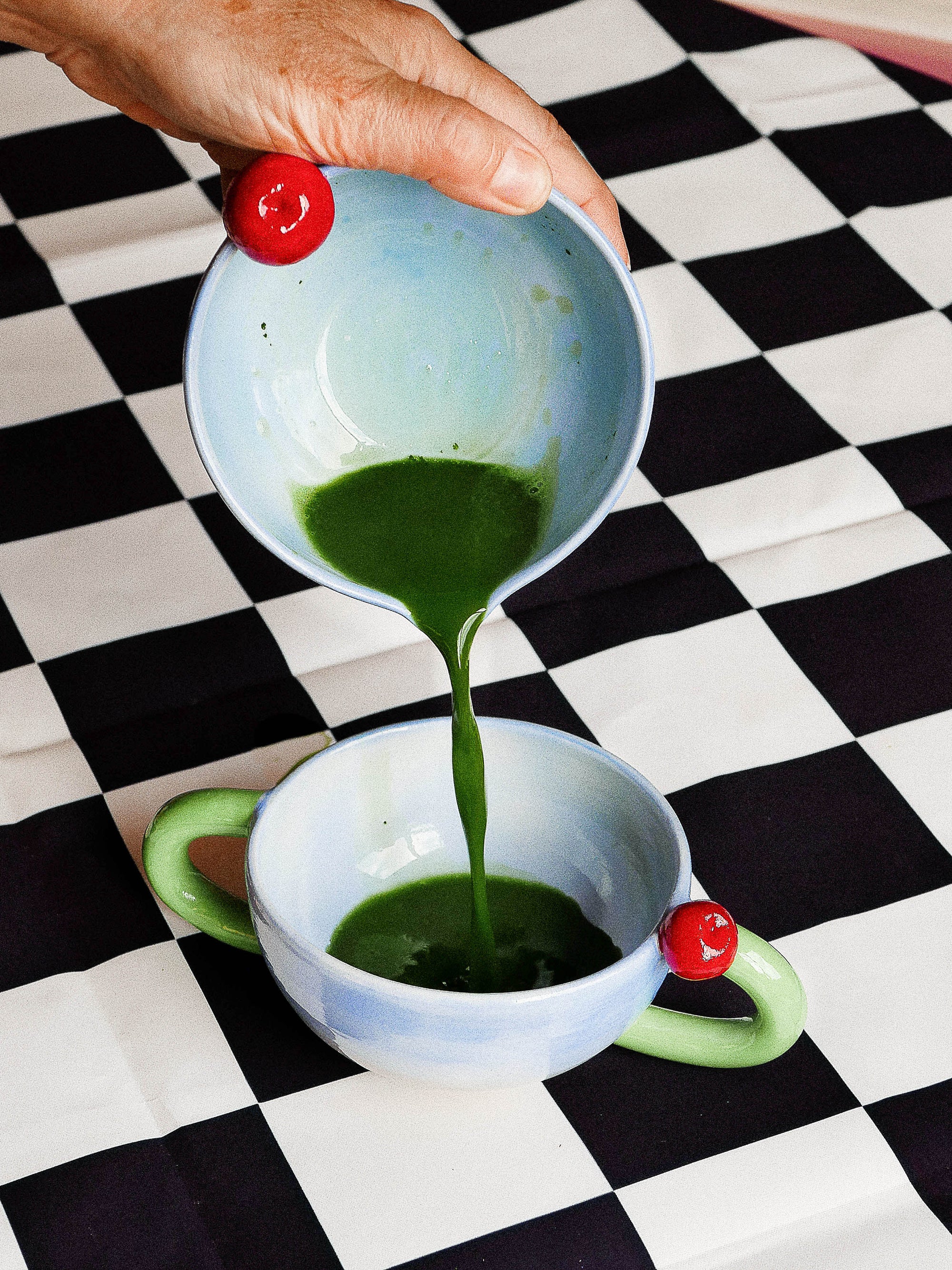 CHERRY MATCHA BOWL — SECONDS - HANDMADE | jeje.things